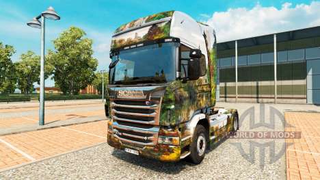 Pele Central Park para caminhão Scania para Euro Truck Simulator 2