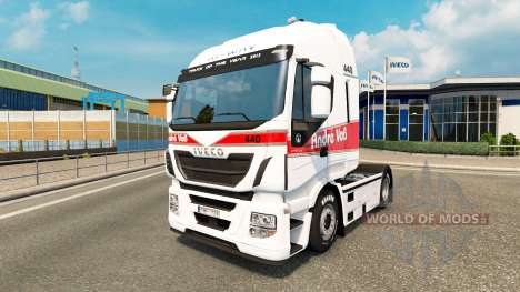 Andre Voss pele para Iveco unidade de tracioname para Euro Truck Simulator 2