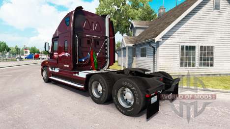 Pele Millis no trator Freightliner Cascadia para American Truck Simulator