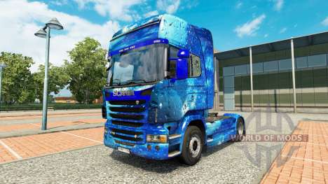 De Água da pele no trator Scania para Euro Truck Simulator 2