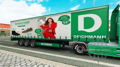 Deichmann pele para engate de reboque para Euro Truck Simulator 2