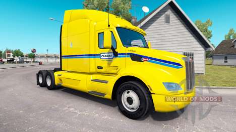 A Penske pele para o caminhão Peterbilt para American Truck Simulator
