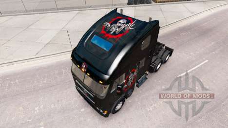 Pele Refez o Crânio no caminhão Freightliner Arg para American Truck Simulator