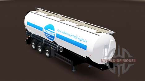 Tanque semi-reboque Schmidt Heilbronn para Euro Truck Simulator 2
