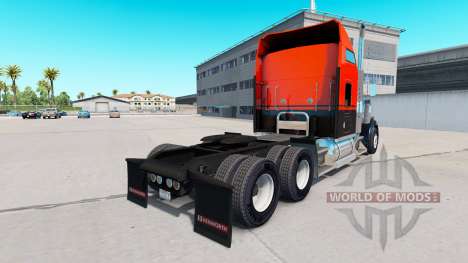 Flash pele Personalizados caminhão Kenworth W900 para American Truck Simulator