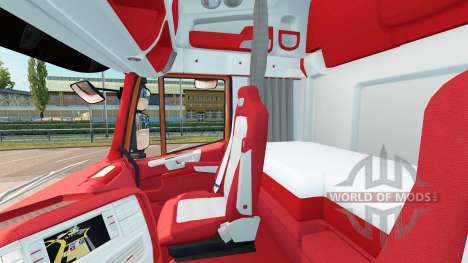 O Bayern interior para Iveco Hi-Way para Euro Truck Simulator 2