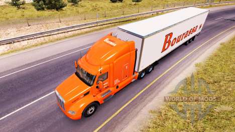 Bourassa pele para o caminhão Peterbilt para American Truck Simulator
