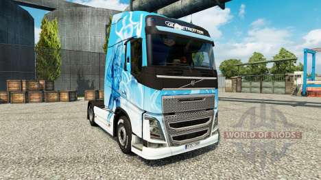 Klanatrans pele para a Volvo caminhões para Euro Truck Simulator 2
