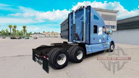 Pele Swift & Diamond Driver em um Kenworth trato para American Truck Simulator