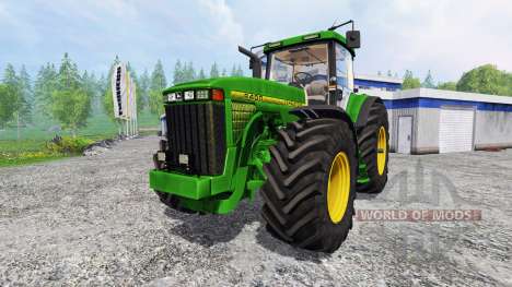 John Deere 8400 [wheelshader] para Farming Simulator 2015