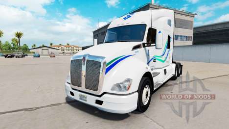 Pele de John Christner de Caminhões no Kenworth  para American Truck Simulator