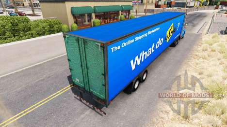 UShip pele para o caminhão Peterbilt para American Truck Simulator