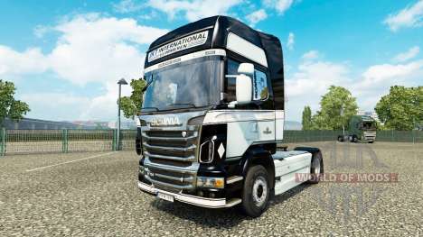 NOVINHA Internacional para a pele do Scania truc para Euro Truck Simulator 2