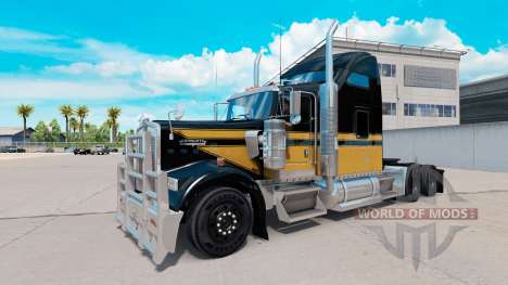 A pele do Boneco de neve no caminhão Kenworth W9 para American Truck Simulator