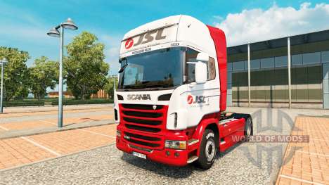 JSL pele para o Scania truck para Euro Truck Simulator 2