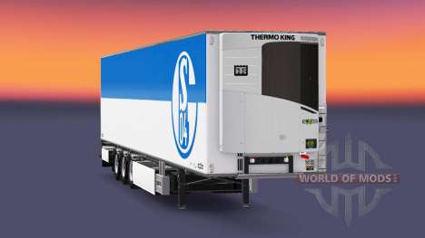 Semi-reboque Chereau FC Schalke 04 para Euro Truck Simulator 2