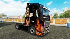 Nicki Minaj pele para a Volvo caminhões para Euro Truck Simulator 2