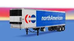 Refrigerado semi-reboque Norte-Americana para American Truck Simulator
