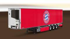 Semi-reboque Chereau do FC Bayern München, para Euro Truck Simulator 2