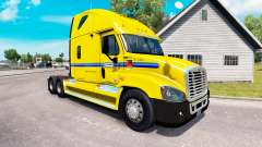 A pele sobre a Penske caminhão Freightliner Cascadia para American Truck Simulator