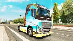 Natureza pele para a Volvo caminhões para Euro Truck Simulator 2