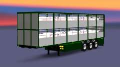 Semi-reboque-gado transportadora Ferkel Trans v2.0 para Euro Truck Simulator 2