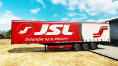 Pele Julio Simões Logística para semi para Euro Truck Simulator 2