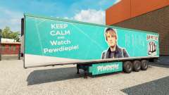 Pele PewDiePie no trailer para Euro Truck Simulator 2