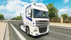 Ulrikke holm Transporte de pele para caminhões DAF para Euro Truck Simulator 2