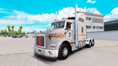 Скин Rindo Daemon Metalizado на Kenworth T800 para American Truck Simulator