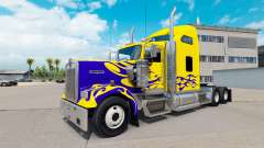 A pele em Nevada Personalizado caminhão Kenworth W900 para American Truck Simulator