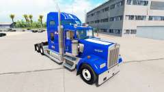 Скин Universidade de Duke Orgulho v1.02 на Kenworth para American Truck Simulator