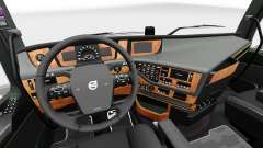 Darkline interiores Exclusivos para Volvo para Euro Truck Simulator 2