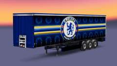 Pele Chelsea FC v1.3 sobre o trailer para Euro Truck Simulator 2