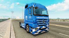 Volkswerft Stralsund pele para o caminhão Mercedes-Benz para Euro Truck Simulator 2