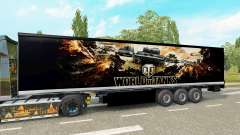 Pele World of Tanks no trailer para Euro Truck Simulator 2
