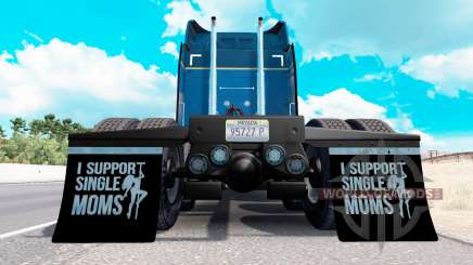 Guarda-lamas eu Apoio a Mães solteiras v1.6 para American Truck Simulator