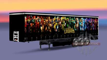 Pele de League of Legends trailer para Euro Truck Simulator 2