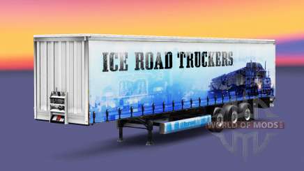 Pele Caminhoneiros de Estrada de Gelo sobre o trailer para Euro Truck Simulator 2