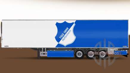 Semi-reboque Chereau TSG 1899 Hoffenheim para Euro Truck Simulator 2