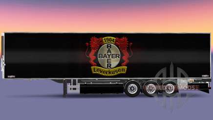 Semi-Reboque Chereau Bayer 04 Leverkusen para Euro Truck Simulator 2