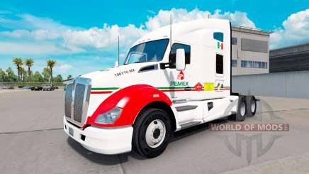 Pele Pemex em um Kenworth trator para American Truck Simulator