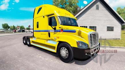 A pele sobre a Penske caminhão Freightliner Cascadia para American Truck Simulator