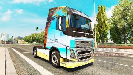 Natureza pele para a Volvo caminhões para Euro Truck Simulator 2