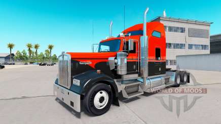 Flash pele Personalizados caminhão Kenworth W900 para American Truck Simulator