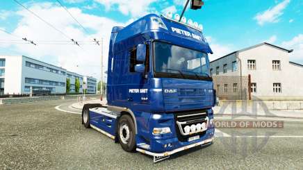 Pieter Smit pele para o DAF XF 105.510 unidade de tracionamento para Euro Truck Simulator 2