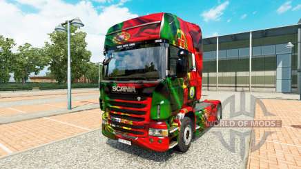 Pele Portugal a Copa de 2014 para o Scania truck para Euro Truck Simulator 2