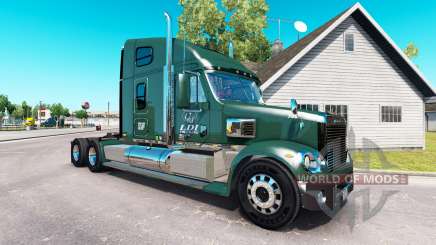 Pele LDI no caminhão Freightliner Coronado para American Truck Simulator