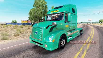 Abilene Express pele para a Volvo caminhões VNL 670 para American Truck Simulator