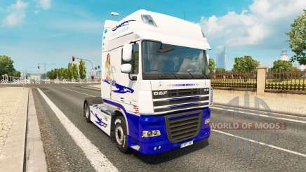 Sonho americano pele para caminhões DAF para Euro Truck Simulator 2